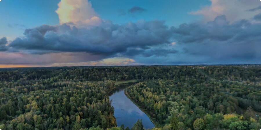 Latvijos Gaujos nacionalinis parkas: kur karaliauja gamta