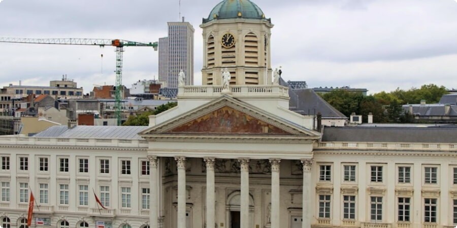 Royal Elegance: Afsløring af majestæten på Place Royale Bruxelles