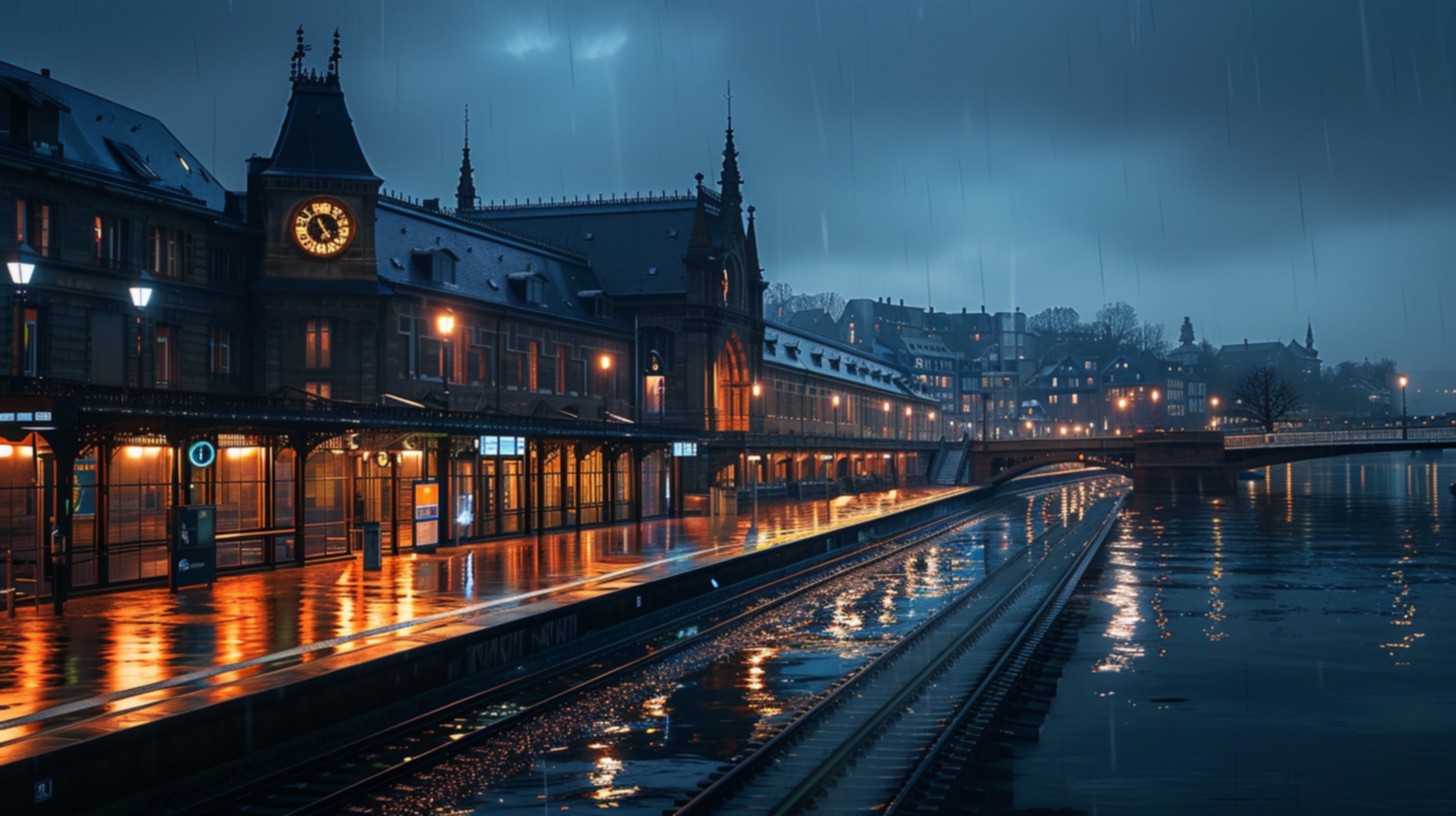 단체 여행: 스트라스부르 기차역에서 친구들과 함께 여행할 수 있도록 렌터카 예약하기