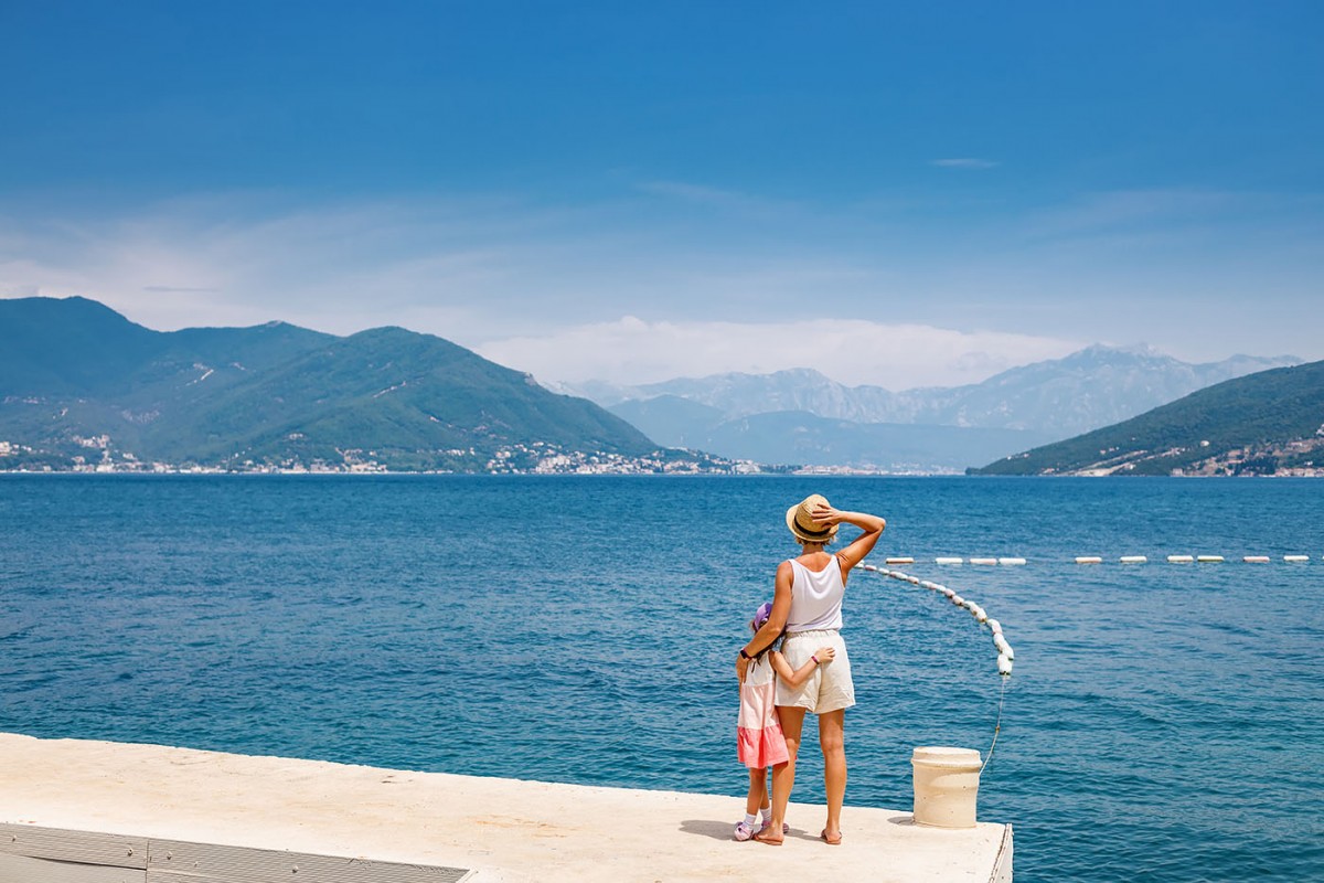 Holidays in Montenegro with a child