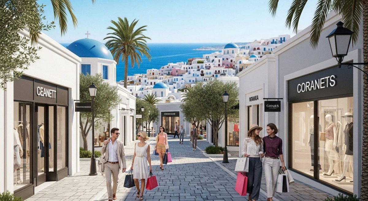 Outletové vesnice v Řecku