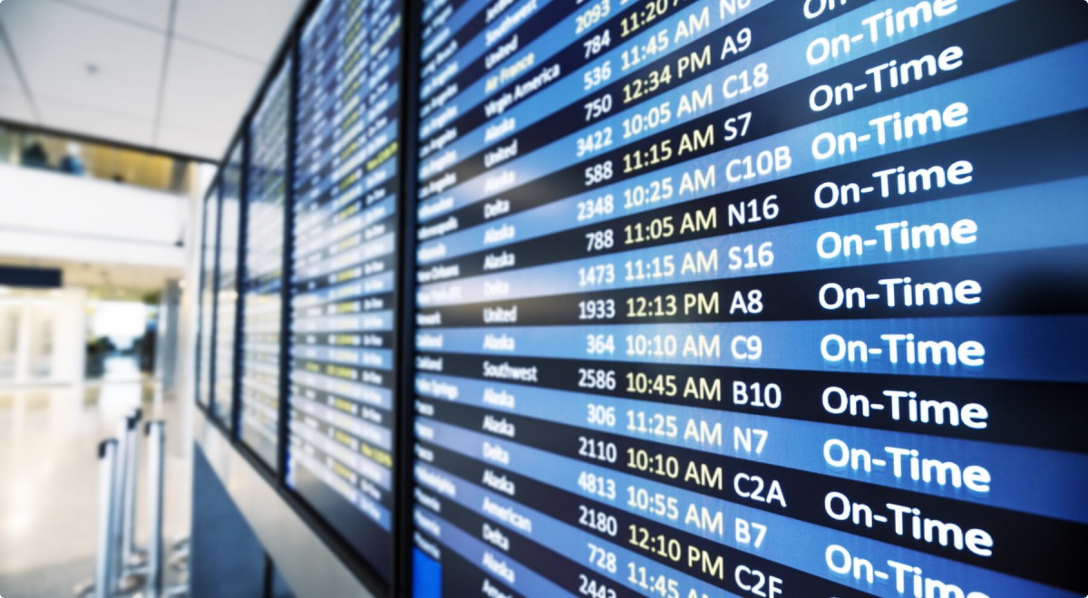 Rutina en el Aeropuerto