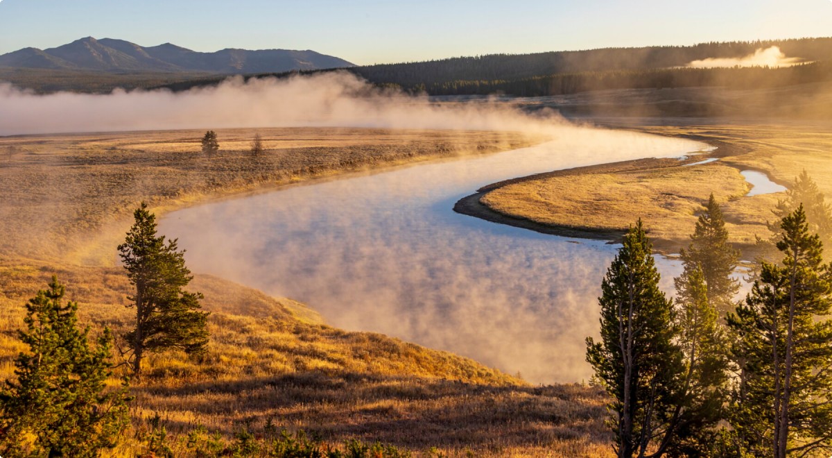 Cesta autem z Denveru do Národního parku Yellowstone