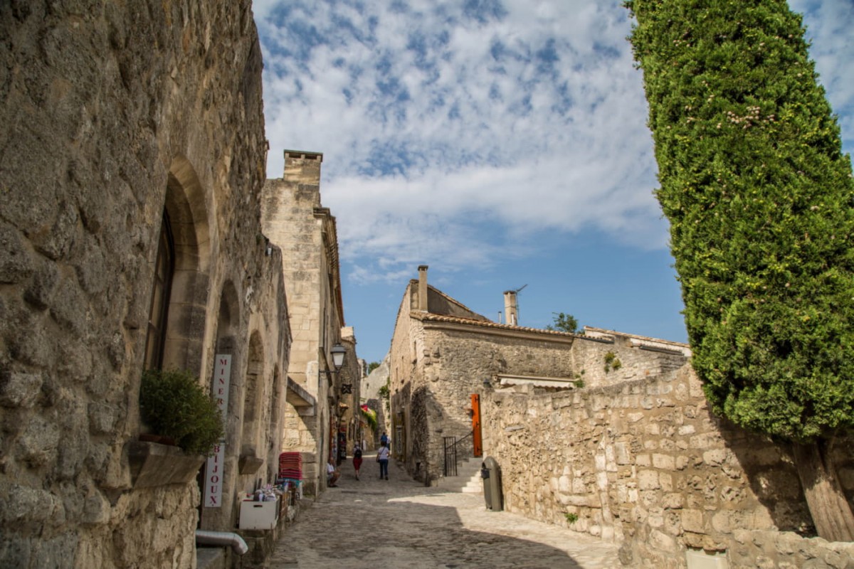 Les Baux-de-Provence i Carrieres des Lumieres