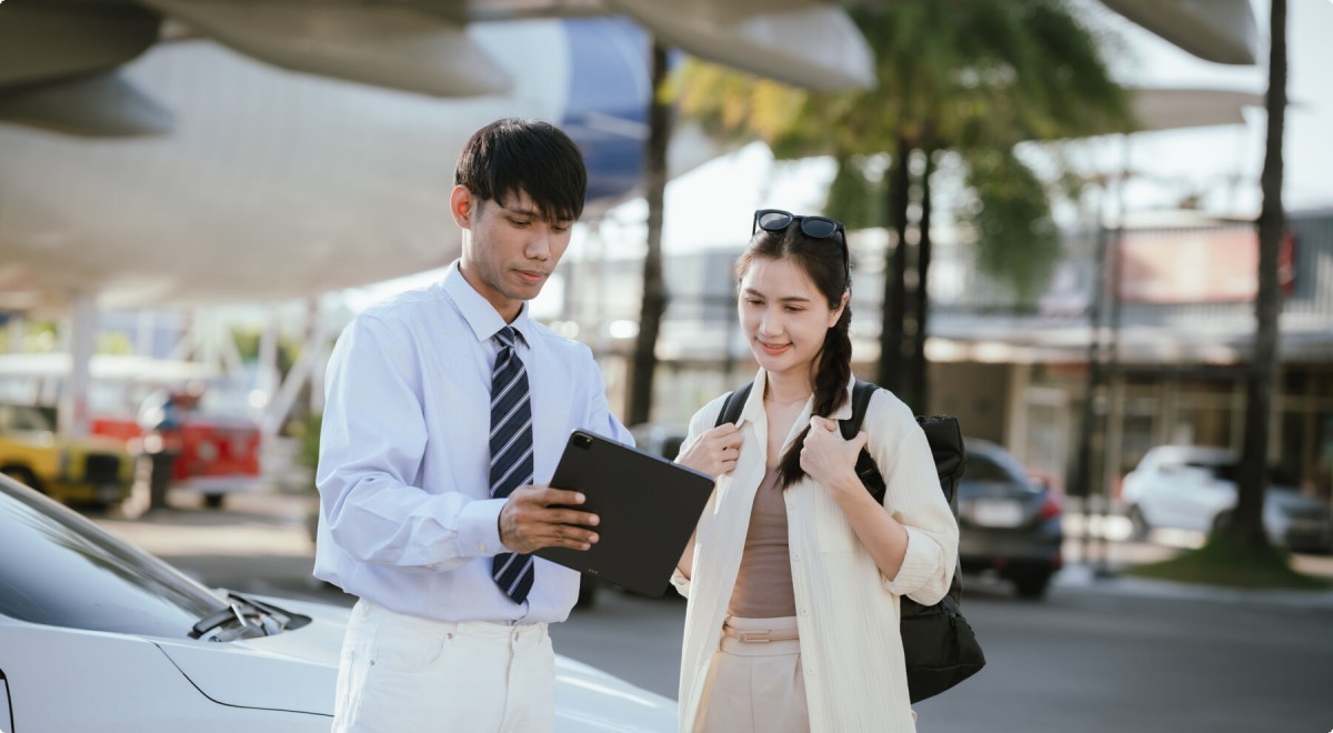 Depósito de Aluguel de Carro Budget