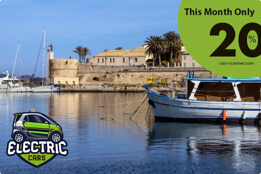 Find the best aéroport d'Alghero-Fertilia car hire offers - 20% car rental offer
