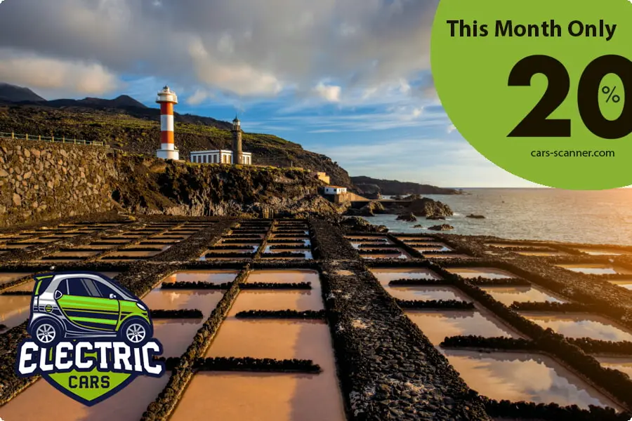 Find the best aéroport de La Palma - Canaries car hire offers - 20% car rental offer