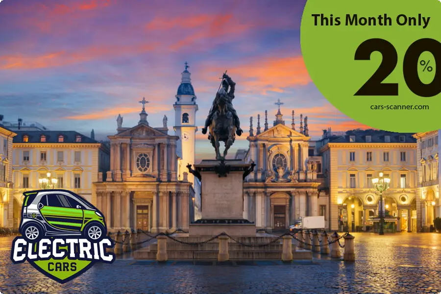 Find the best aéroport de Turin car hire offers - 20% car rental offer