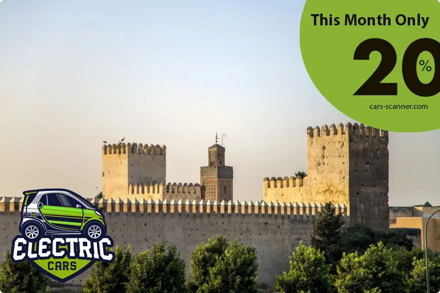 Find the best aeroporto di Fès car hire offers - 20% car rental offer