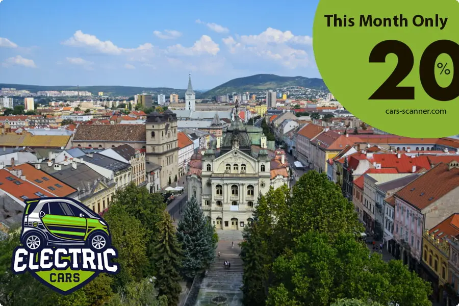 Find the best aéroport de Košice car hire offers - 20% car rental offer