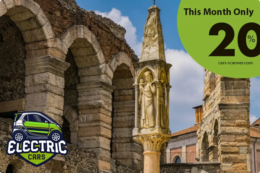 Find the best Verona car hire offers - 20% car rental offer