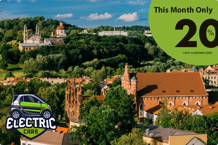 Find the best Vilnius car hire offers - 20% car rental offer