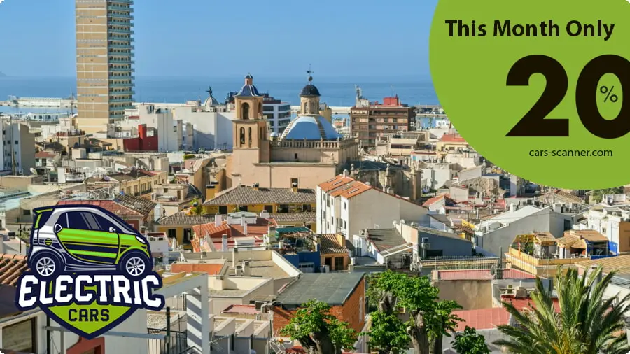 Find the best Alicante car hire offers - 20% car rental offer