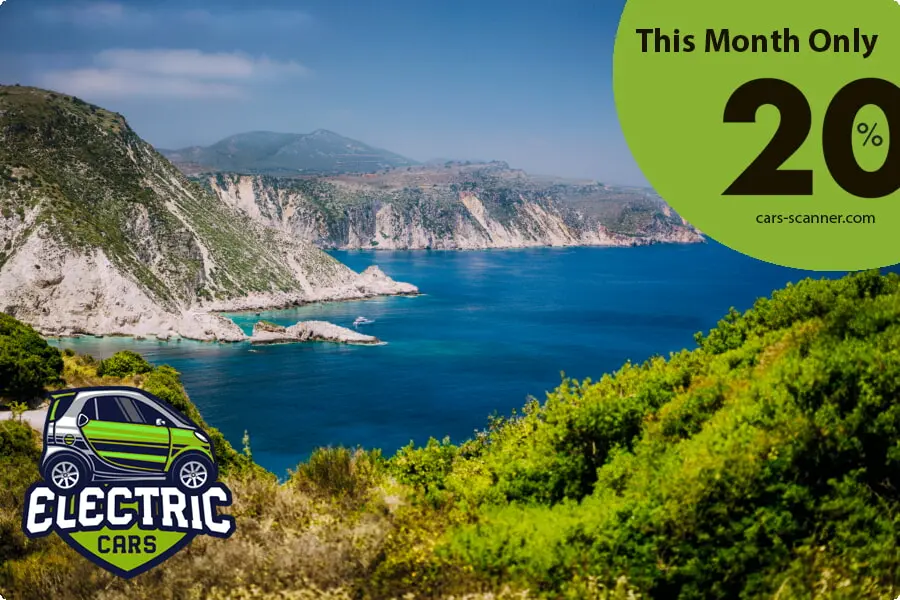 Find the best Kefalonia car hire offers - 20% car rental offer