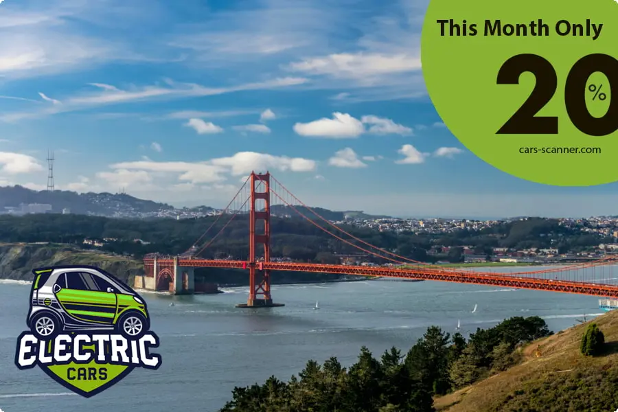 Find the best San Francisco car hire offers - 20% car rental offer