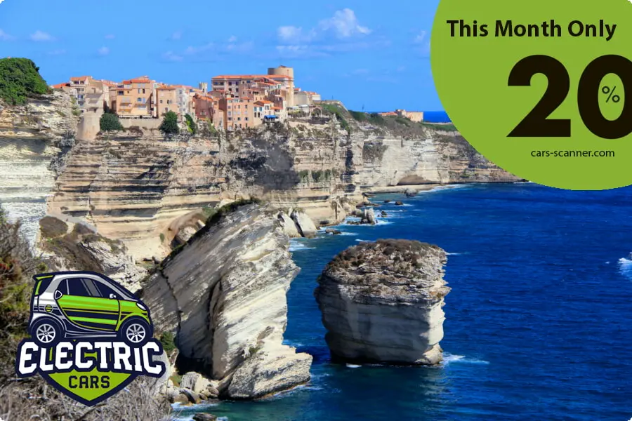 Find the best Bonifacio car hire offers - 20% car rental offer