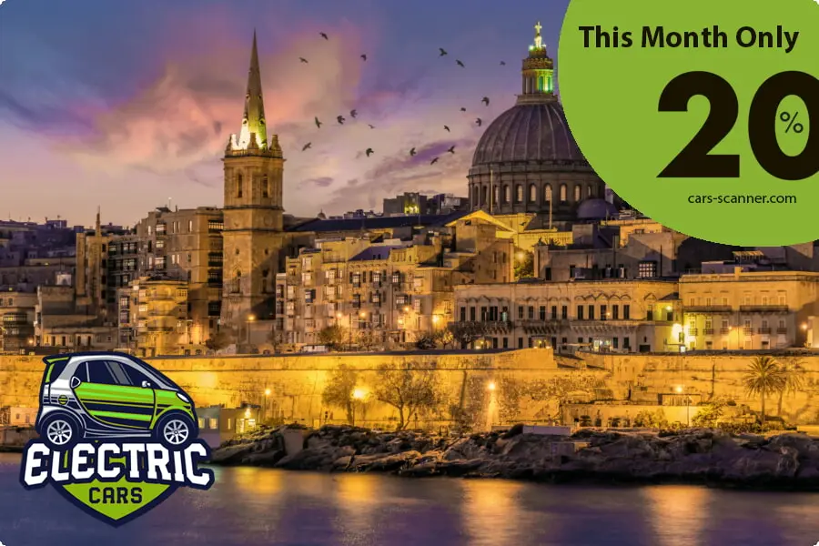 Find the best Malta car hire offers - 20% car rental offer