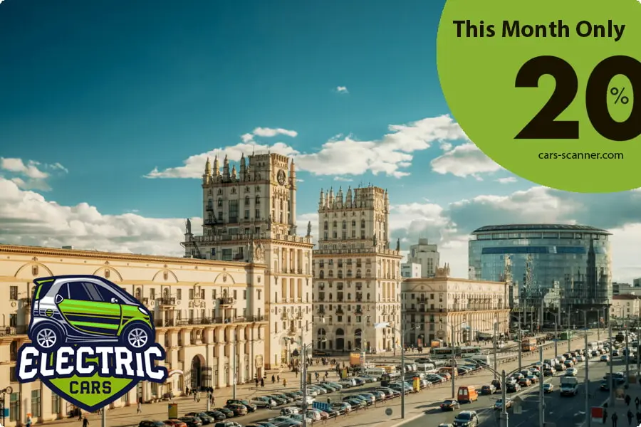 Find the best Minsk car hire offers - 20% car rental offer