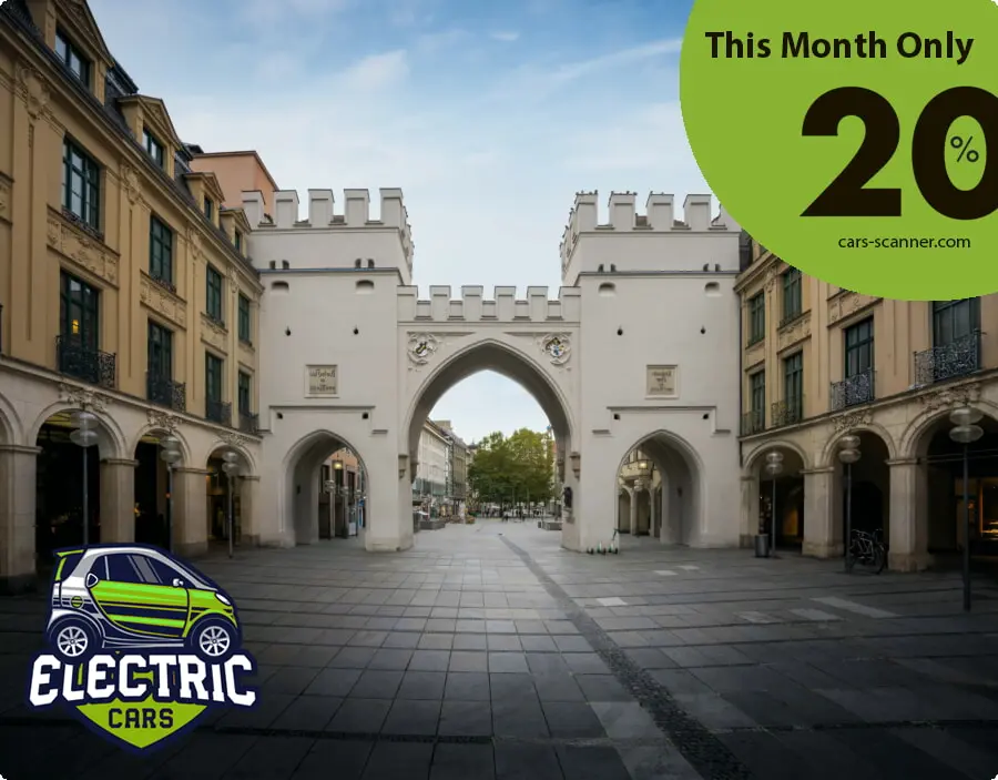 Find the best München car hire offers - 20% car rental offer
