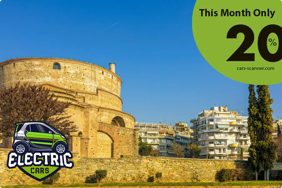 Find the best Thessaloniki car hire offers - 20% car rental offer