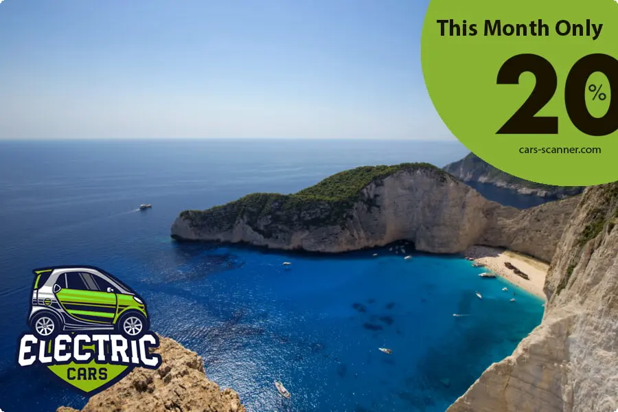 Find the best Ζάκυνθος car hire offers - 20% car rental offer