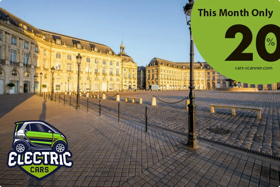 Find the best Bordeaux car hire offers - 20% car rental offer