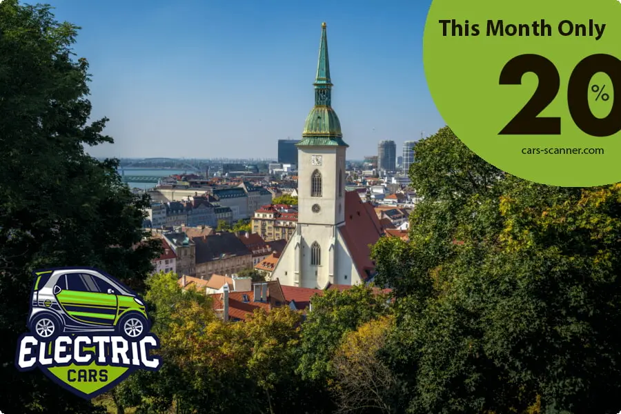 Find the best Bratislava car hire offers - 20% car rental offer