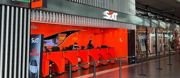 SIXT Car Rental Amsterdam Schiphol Airport