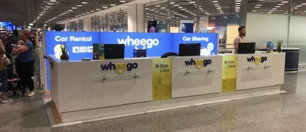 wheego Autovermietung Frankfurt Flughafen Terminal 2
