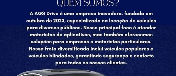 AGS DRIVE LOCAÇÃO DE VEICULOS
