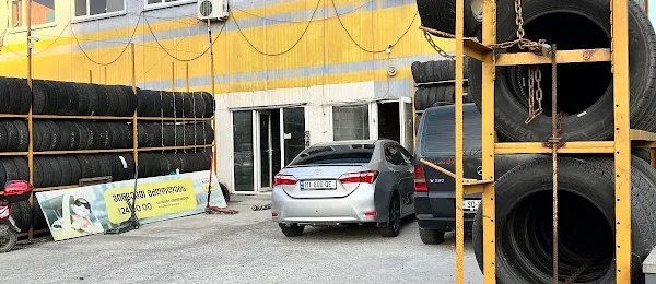 GASO Шиномонтаж и продажа шин მეორადი საბურავები. Прокат автомобиля. Аренда машины с личным водителем.